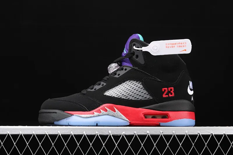 All categories Air Jordan Jordan series basketball shoes Air Jordan 5 Air Jordan 5 ''Top 3'' AJ5 Joe 5 grape purple black red CZ1786-001